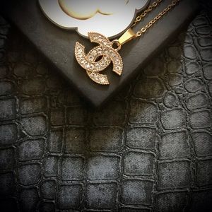 LAST ONE! Repurposed button Necklace Clear